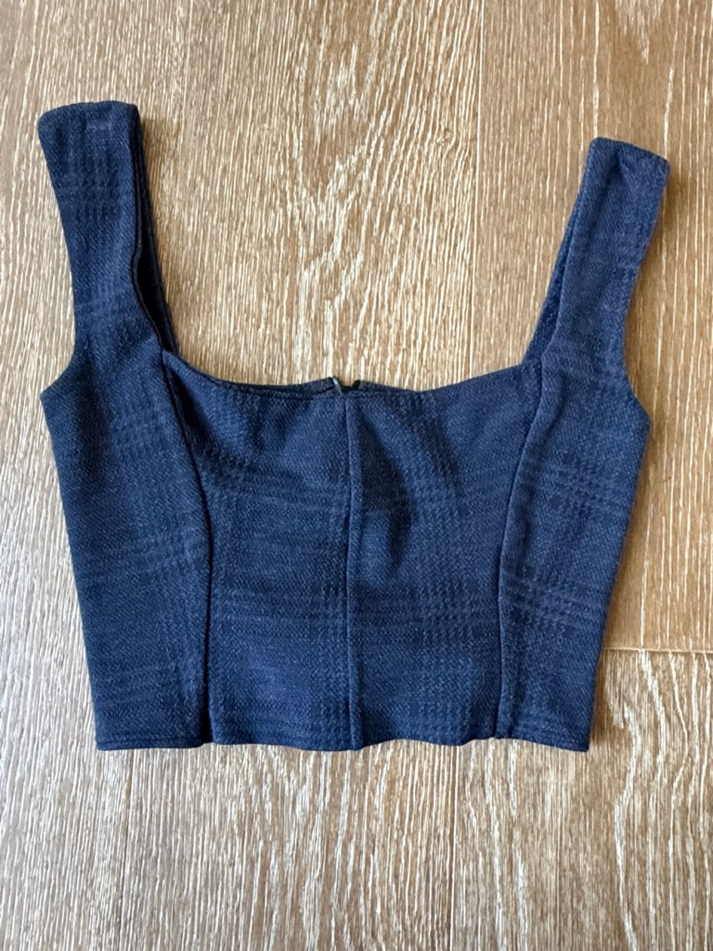 ONA crop bustier top